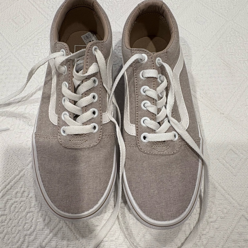 Women’s VANS Casual Canvas Sneakers - Tan